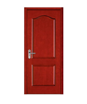 Minimalist patterns wooden flush door