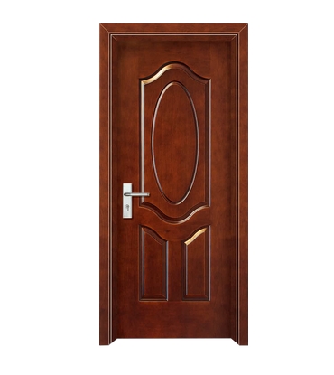 Combined patterns wooden flush door
