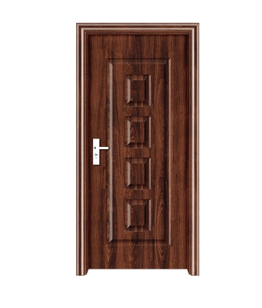 Rectangular patterns panel PVC door