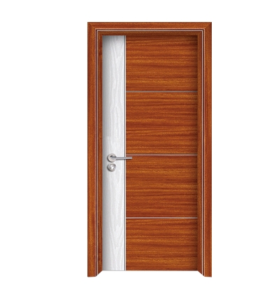 Minimalist PVC wooden door