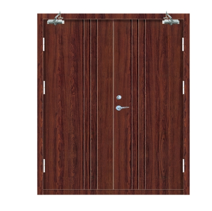 Minimalist patterns Fire Rated Commercial Wood Door