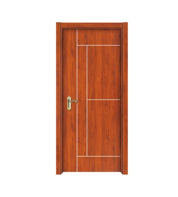 Simple lines melamine flush door