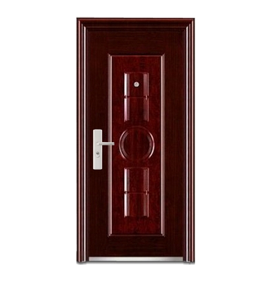 Combination patterns steel security door