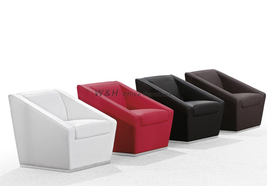 Stylish flannel minimalist office sofa