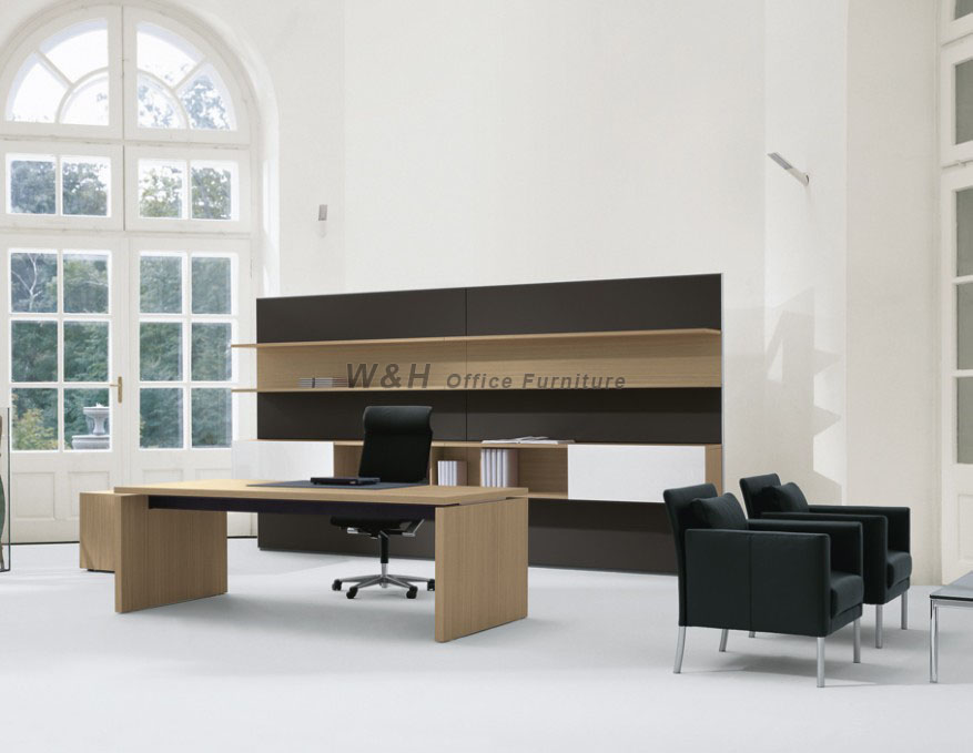 Modern series manager wooden office desk