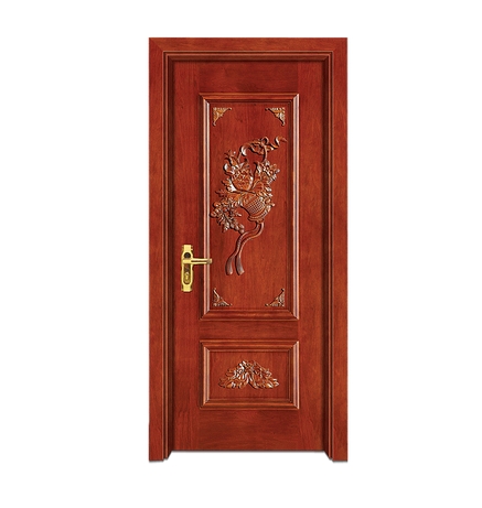 Carving patterns wooden front door