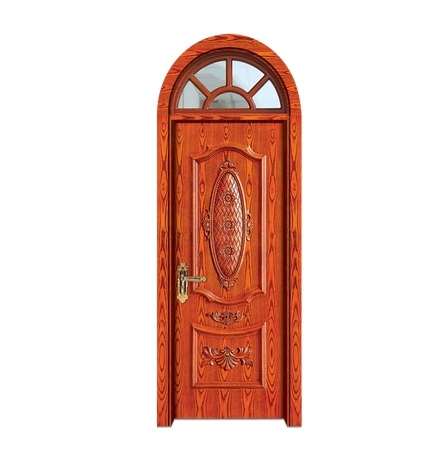 Carving patterns wooden front door