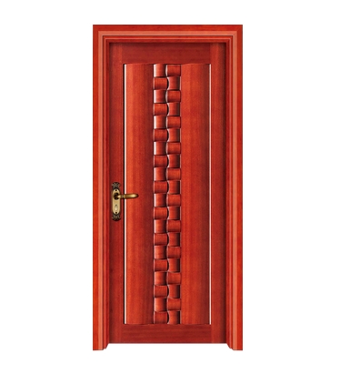 Small case grain wooden front door