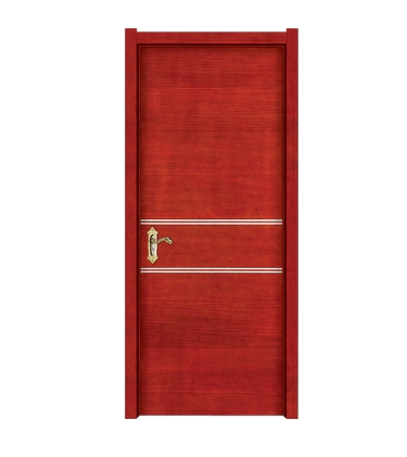 Minimalist wooden flush door