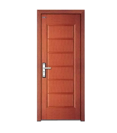 Rectangular patterns wooden flush door