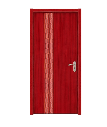 Stripes wooden flush door