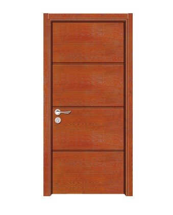 Rectangular patterns wooden flush door