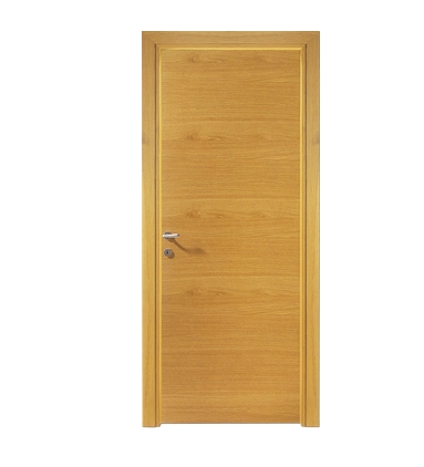 Minimalist wooden flush door