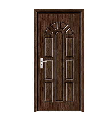 Combined pattern panel PVC door