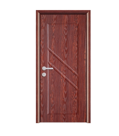 Simple patterns panel PVC door