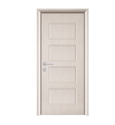light color rectangular patterns panel PVC door