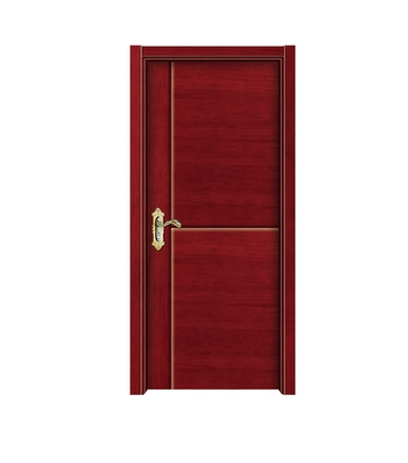 Simple lines melamine flush door