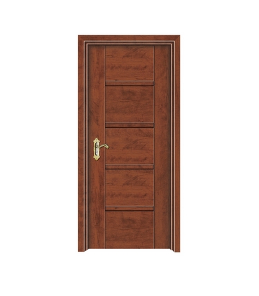 Simple melamine flush door