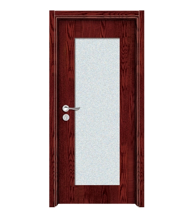 big glass window melamine door