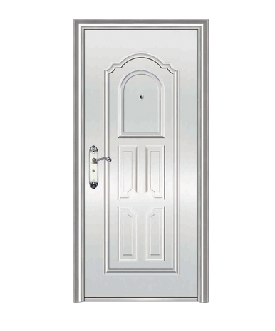 Classic stainless steel door