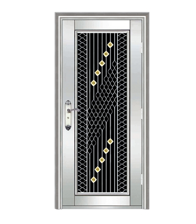 Small case grain stainless steel door