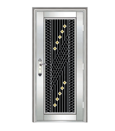 Small case grain stainless steel door