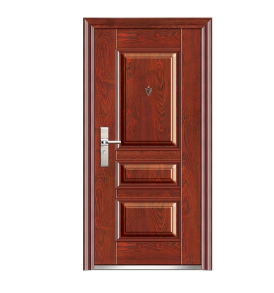 3D classic patterns steel front door