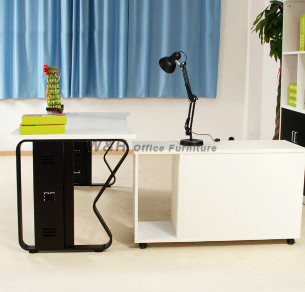 Modern white business office table