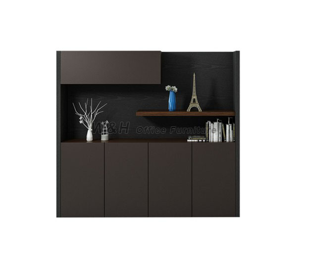 Multi-purpose modern wooden file cabinet
