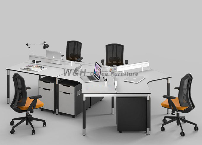 Modern minimalist combination office tables