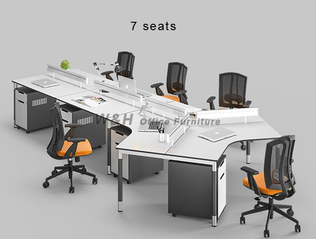 Modern minimalist combination office tables