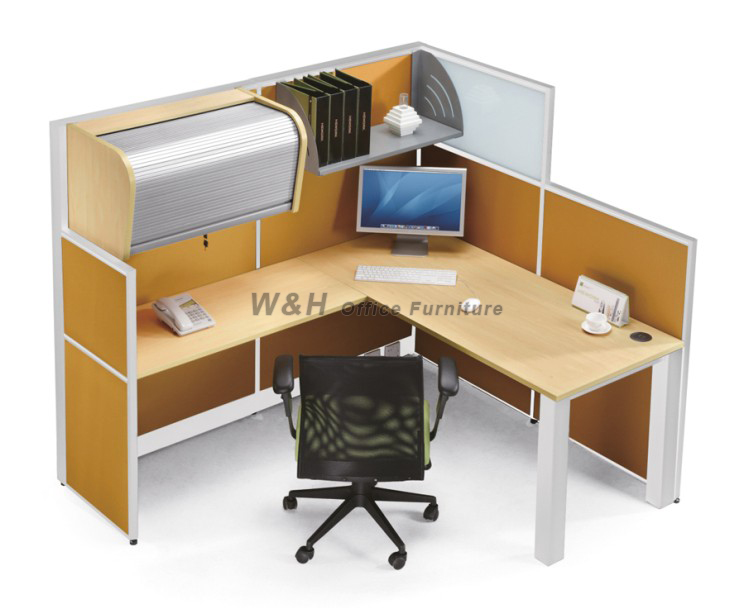2 seats with cabinet office cubicles