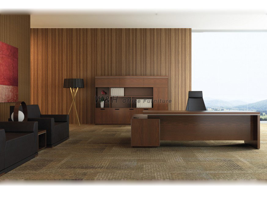 Brown Modern Manager office desk