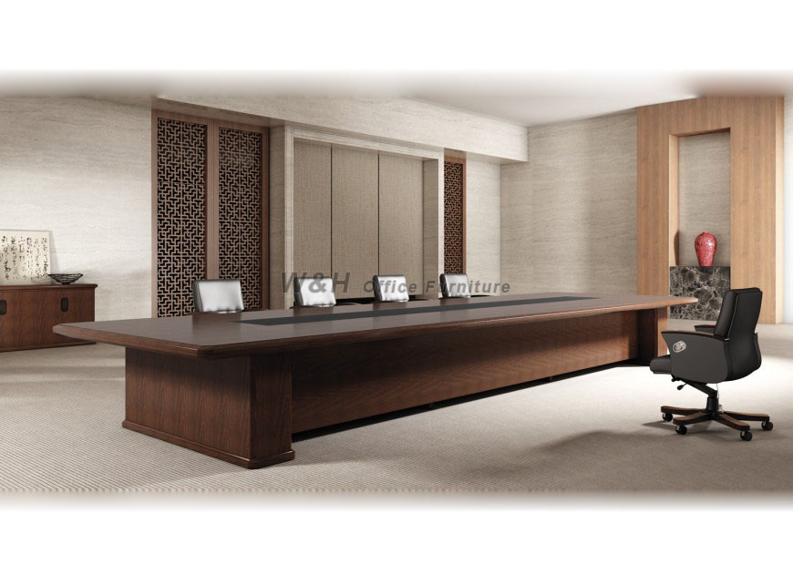 Large luxury solid wood manager office desk