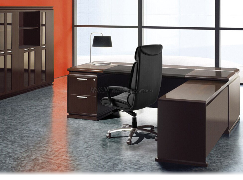 luxury wooden office desk