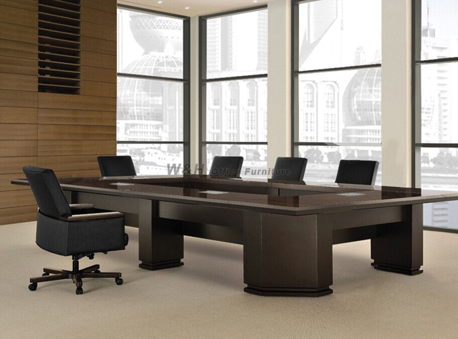 luxury wooden office desk