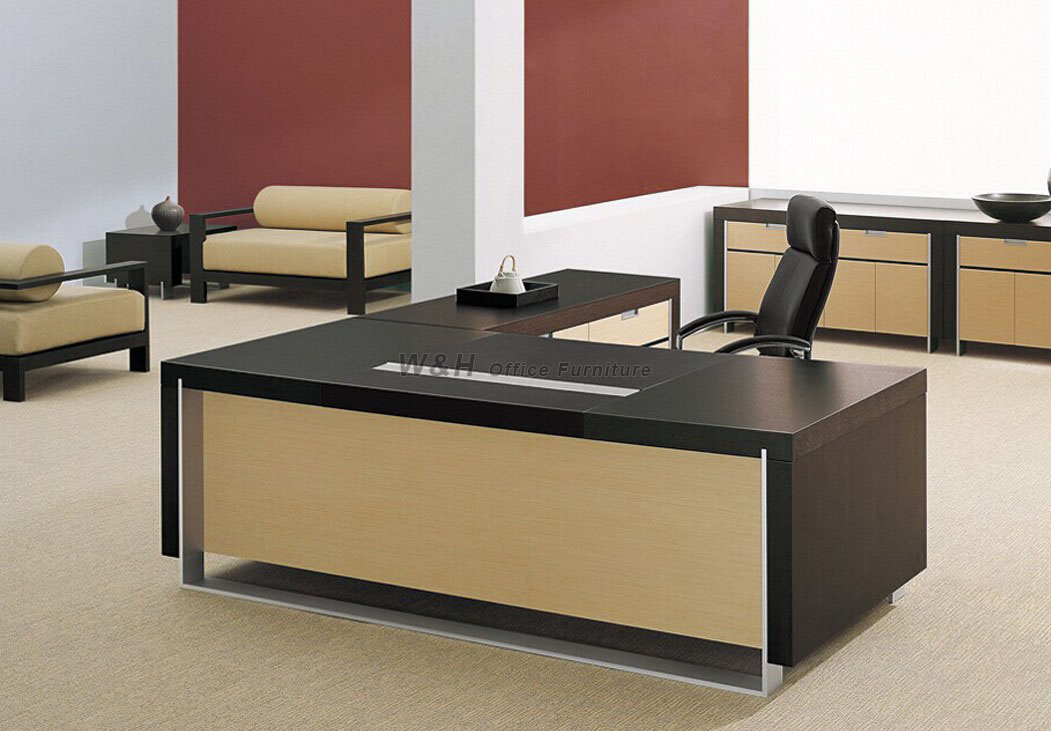 Stylish modern office desk