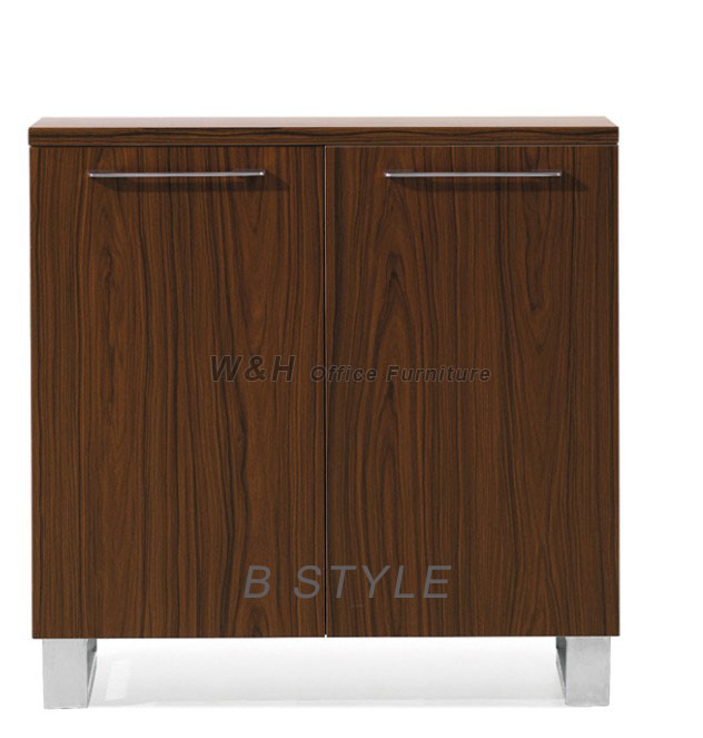 wooden eight doors office file cabinet