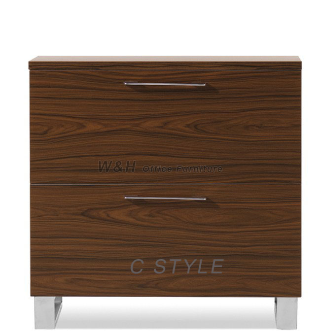 wooden eight doors office file cabinet